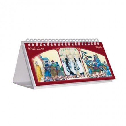 Livre calendrier des trois religions et son petit atlas 2016