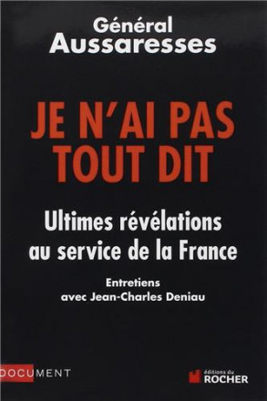 Je n'ai pas tout dit