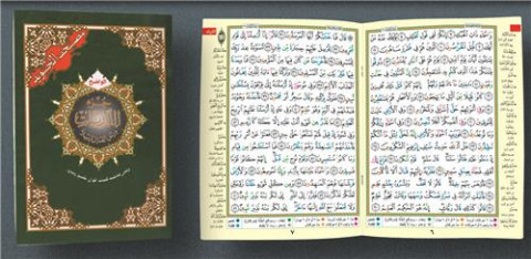 Chapitre al Zareeat avec coran tajweed (arabe)