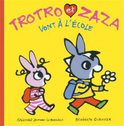 Trotro et Zaza vont à l'école