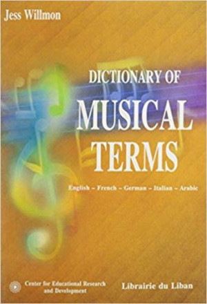 Dictionary of musical terms english french german italian arabic