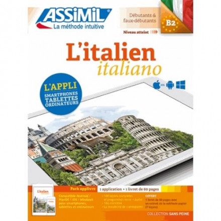 Pack app livre italien