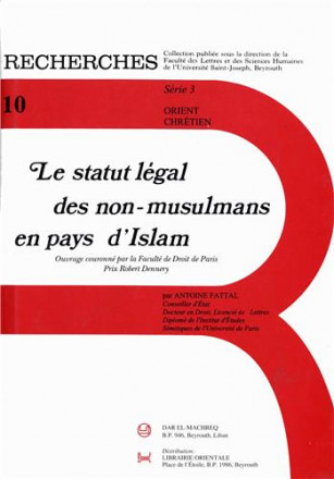 Le statut légal de non musulmans en pays d'islam