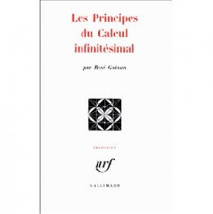 Les principes du calcul infinitésimal