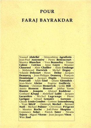 Pour Faraj Bayrakdar