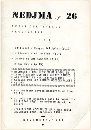Nedjma n 26
