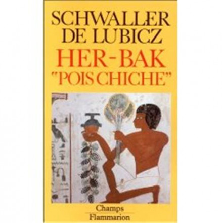 Her bak pois chiche visage vivant de l'ancienne Egypte