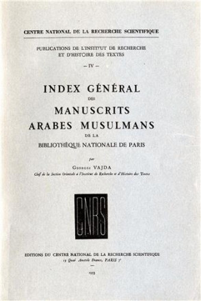 Index général des manuscrits arabes musulmans