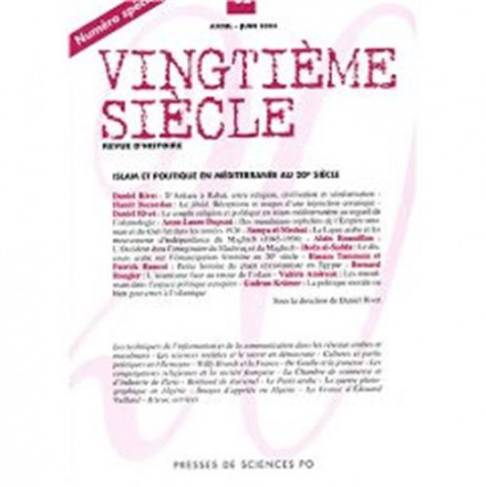 Vingtième siècle n 82 avril juin 2004 islam et politique