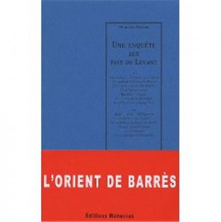 Une enquête aux pays du Levant