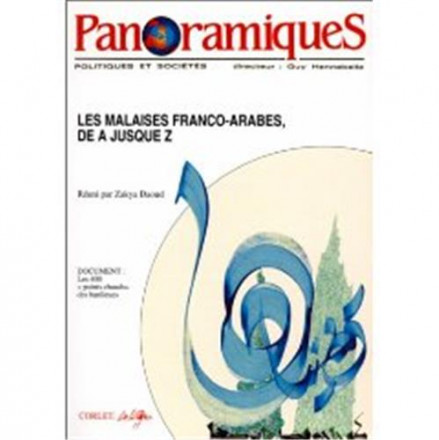 Panoramiques, numéro 3, 1er Trimestre 1992 : Les malaises franco arabes, de A jusque Z