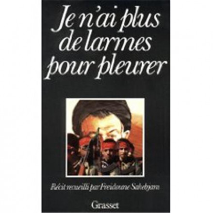 Je n'ai plus de larmes pour pleurer