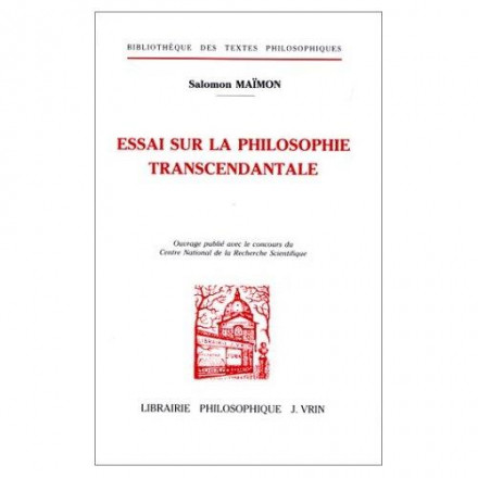 Essai sur la philosophie transcendantale