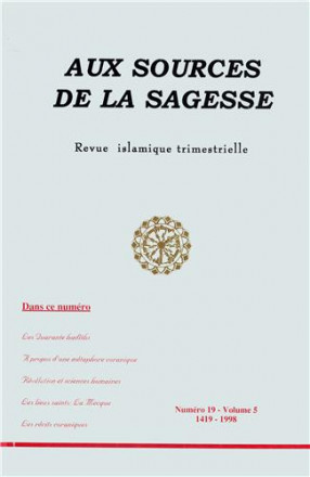 Aux sources de la sagesse n°19 volume 5