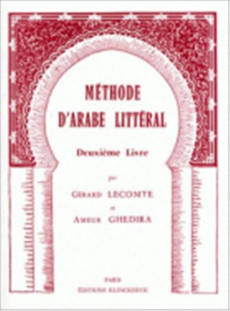 Méthode d'arabe littéral Tome 2