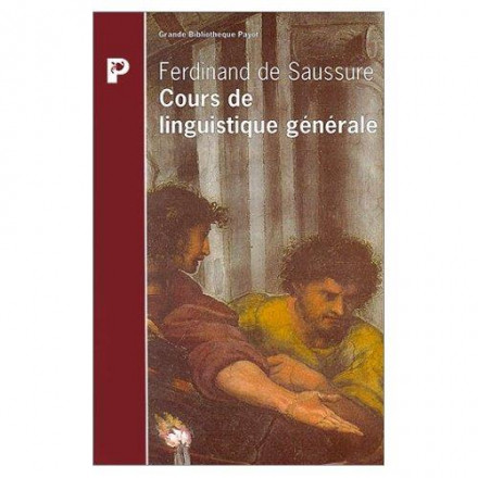 Cours de linguistique générale