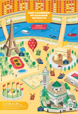 Mon calendrier du ramadan interactif