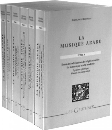 La musique arabe, 6 vol.