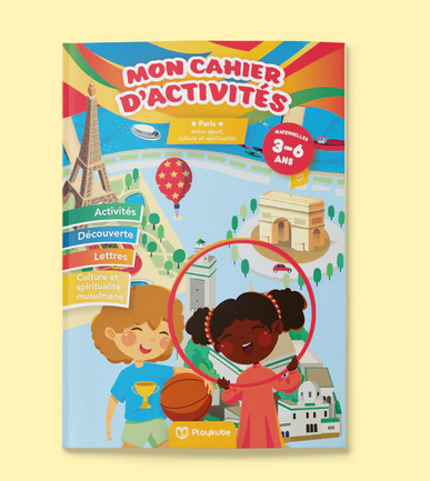 Mon cahier d'activités : Paris (3-6 ans)