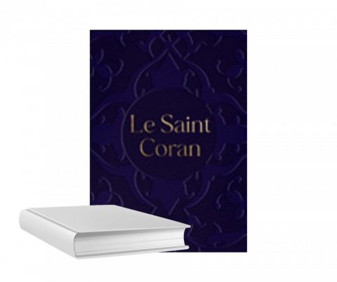 Saint Coran Bilingue - Poche Couverture Bleu