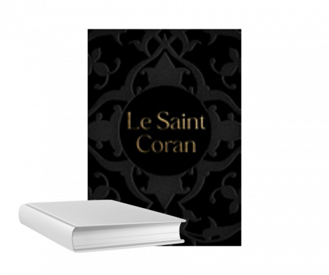 Saint Coran Bilingue - Poche - Couverture noir